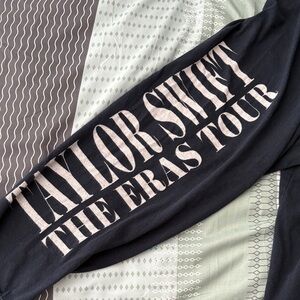 Taylor Swift The Eras Tour Black Tee